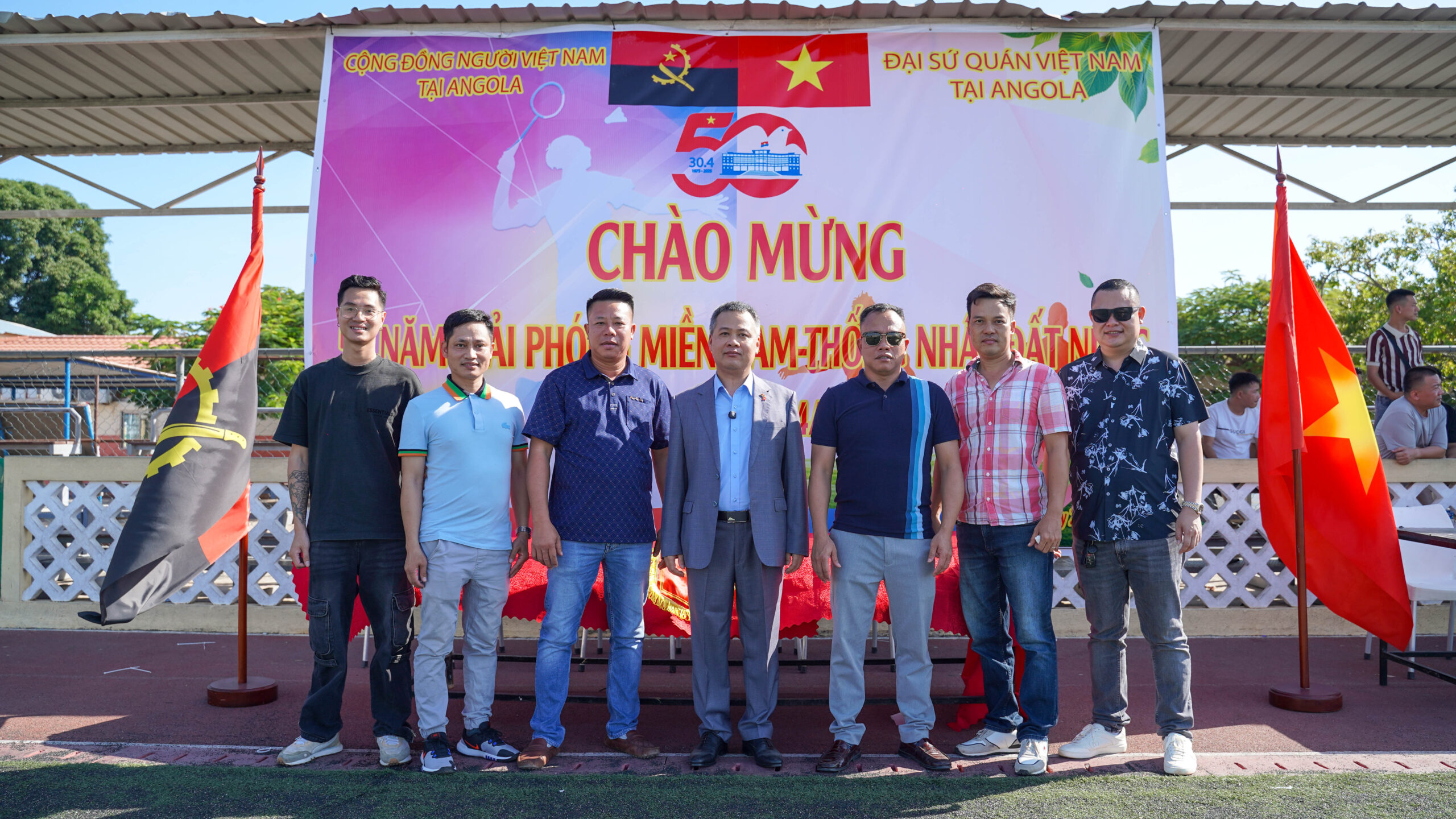 Hội Doanh Nhân Việt Nam tại Angola Hưởng Ứng Ngày 30/4 – Chào Mừng 50 Năm Giải Phóng Miền Nam, Thống Nhất Đất Nước